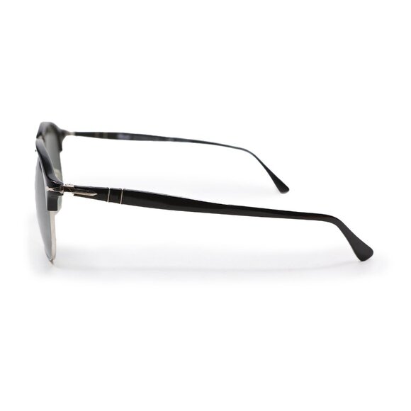 Persol Polarized Sunglasses PO8649S Black/Silver Icons Made in Italy Unisex - Picture 13 of 13